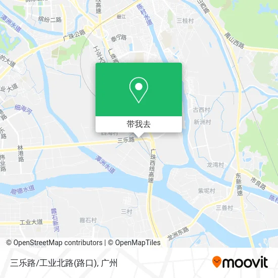 三乐路/工业北路(路口)地图