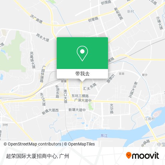 超荣国际大厦招商中心地图