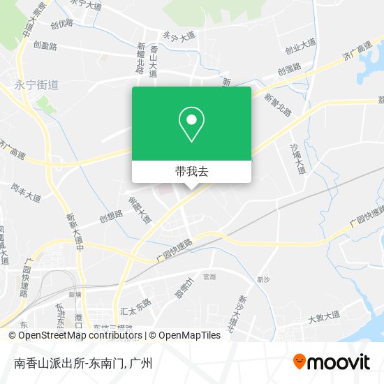 南香山派出所-东南门地图