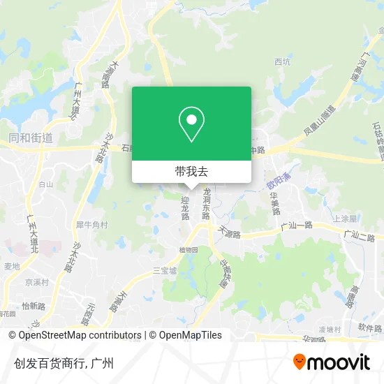创发百货商行地图