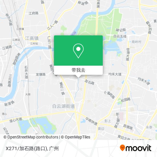 X271/加石路(路口)地图