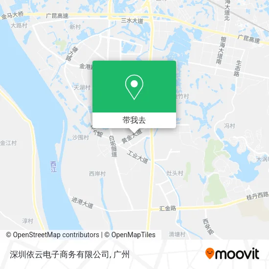 深圳依云电子商务有限公司地图