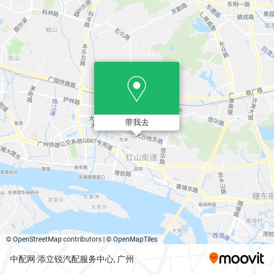 中配网·添立锐汽配服务中心地图
