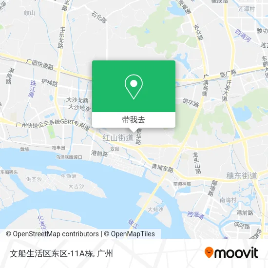 文船生活区东区-11A栋地图