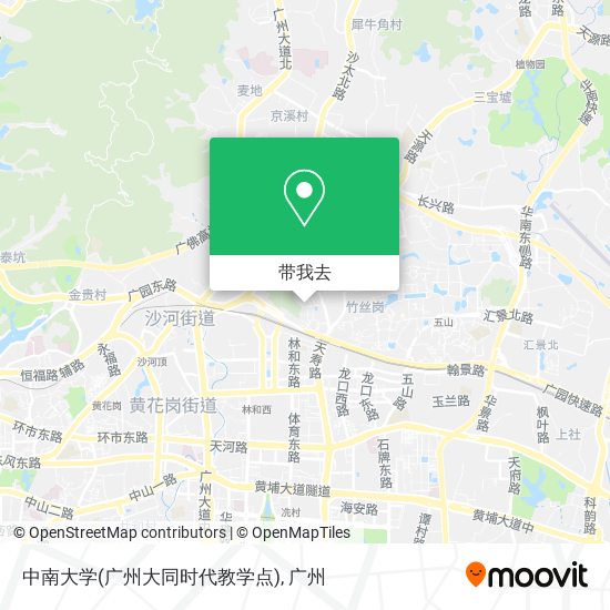 中南大学(广州大同时代教学点)地图