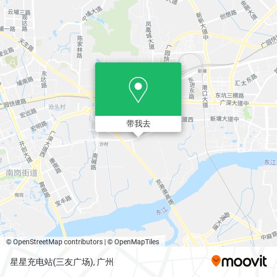 星星充电站(三友广场)地图