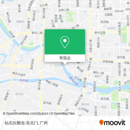 钻石白鹅仓-东北门地图