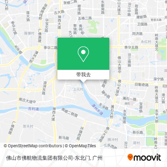 佛山市佛航物流集团有限公司-东北门地图