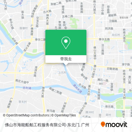 佛山市海能船舶工程服务有限公司-东北门地图