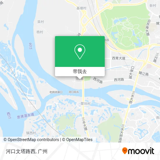 河口文塔路西地图