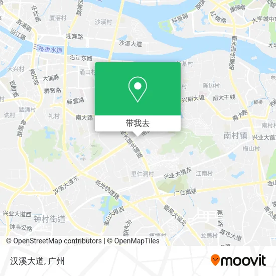 汉溪大道地图