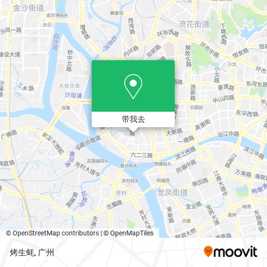 烤生蚝地图