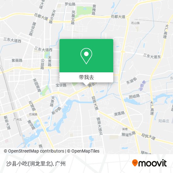 沙县小吃(润龙里北)地图