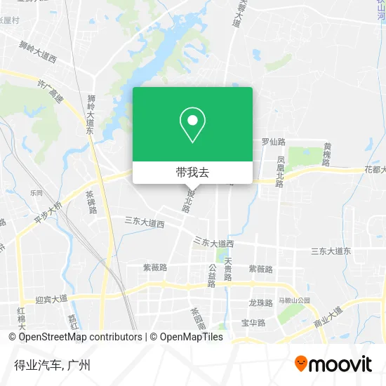 得业汽车地图