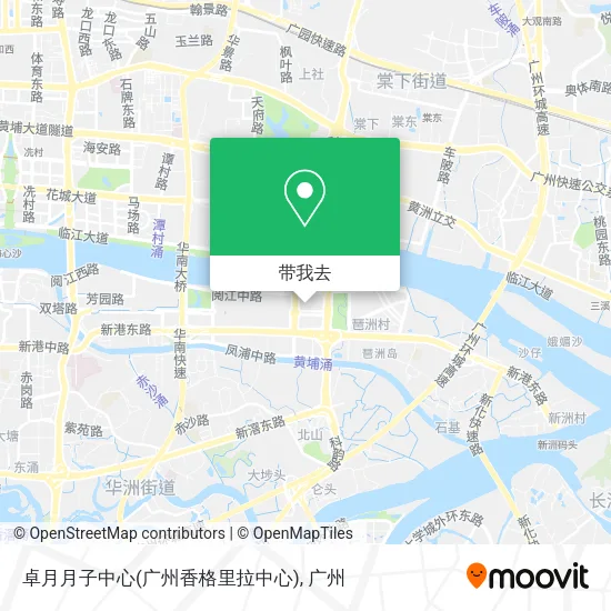 卓月月子中心(广州香格里拉中心)地图