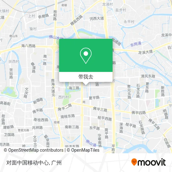 对面中国移动中心地图