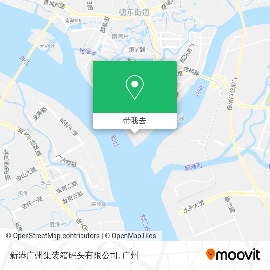 新港广州集装箱码头有限公司地图