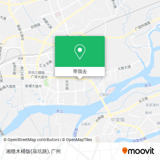 湘赣木桶饭(庙坑路)地图