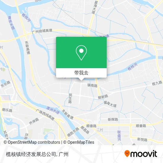 榄核镇经济发展总公司地图
