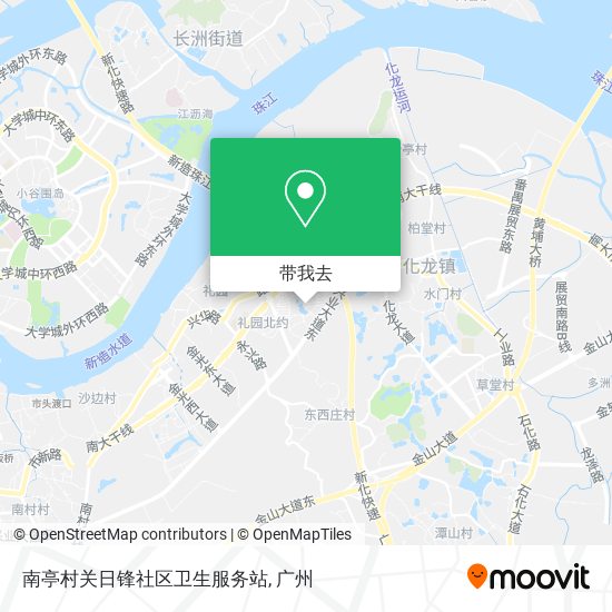 南亭村关日锋社区卫生服务站地图