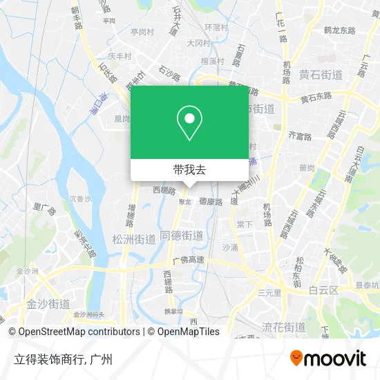 立得装饰商行地图