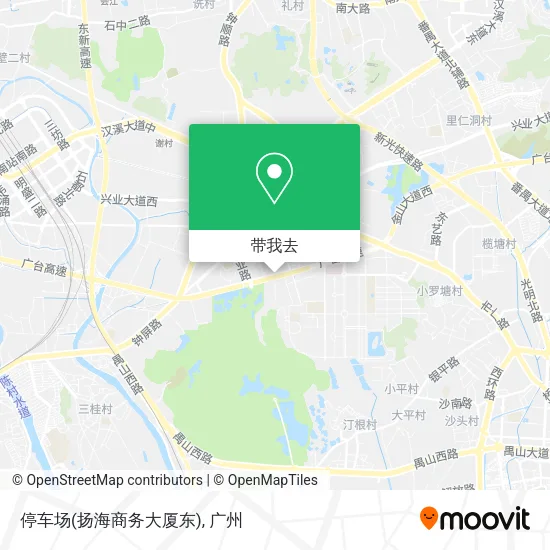 停车场(扬海商务大厦东)地图