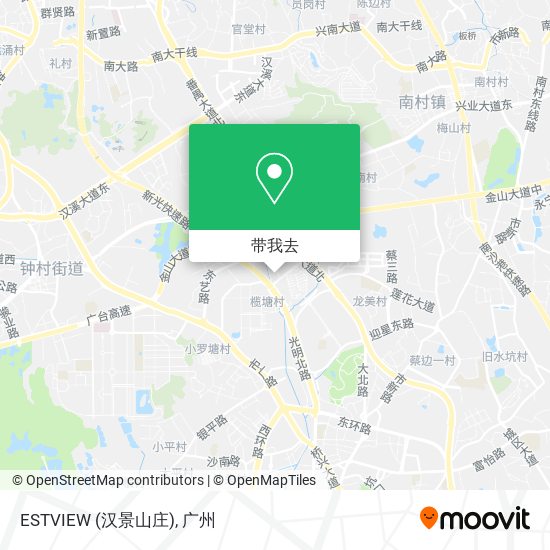 ESTVIEW (汉景山庄)地图