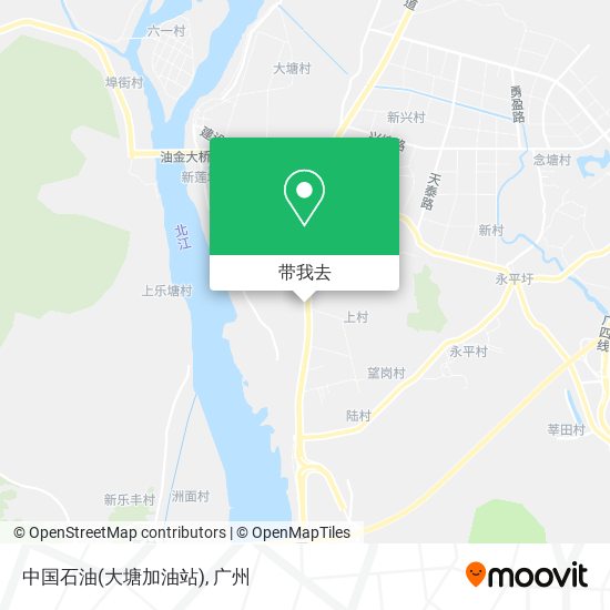 中国石油(大塘加油站)地图