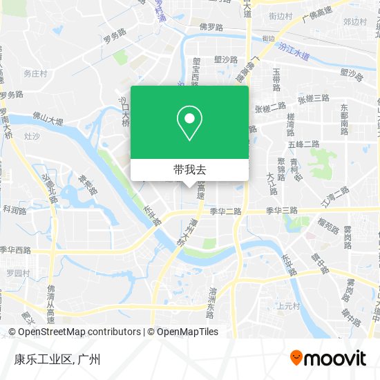 康乐工业区地图
