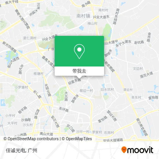 佳诚光电地图