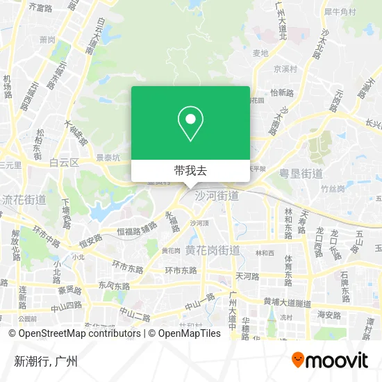 新潮行地图