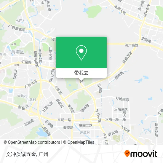 文冲质诚五金地图