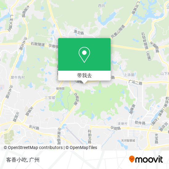 客香小吃地图
