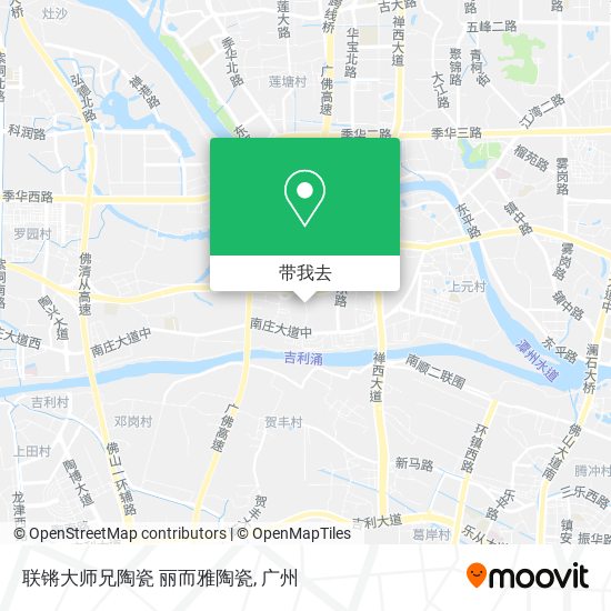 联锵大师兄陶瓷 丽而雅陶瓷地图