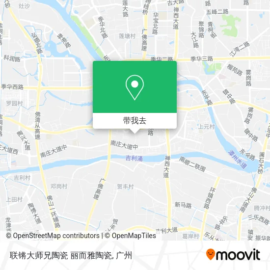 联锵大师兄陶瓷 丽而雅陶瓷地图