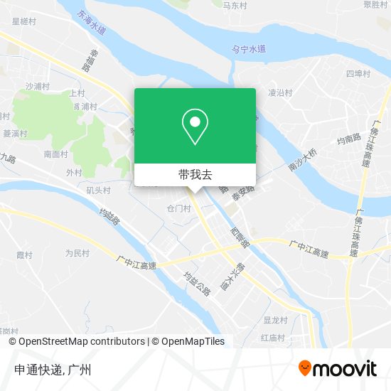 申通快递地图