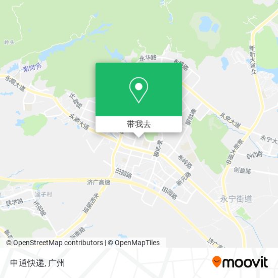 申通快递地图