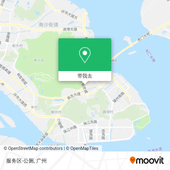 服务区-公厕地图