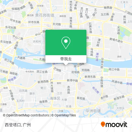 西登塔口地图