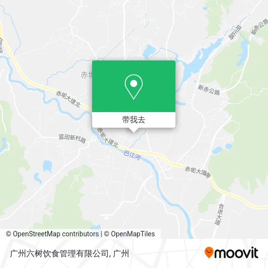 广州六树饮食管理有限公司地图