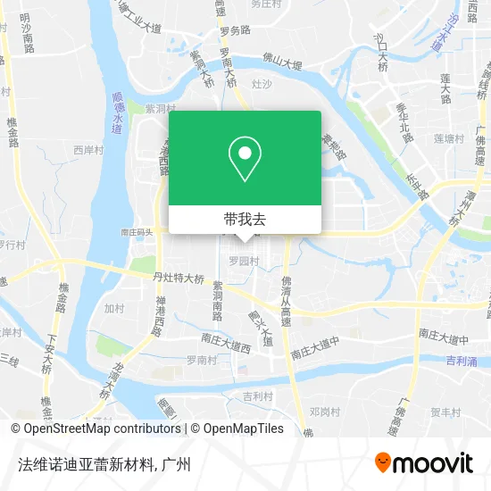 法维诺迪亚蕾新材料地图