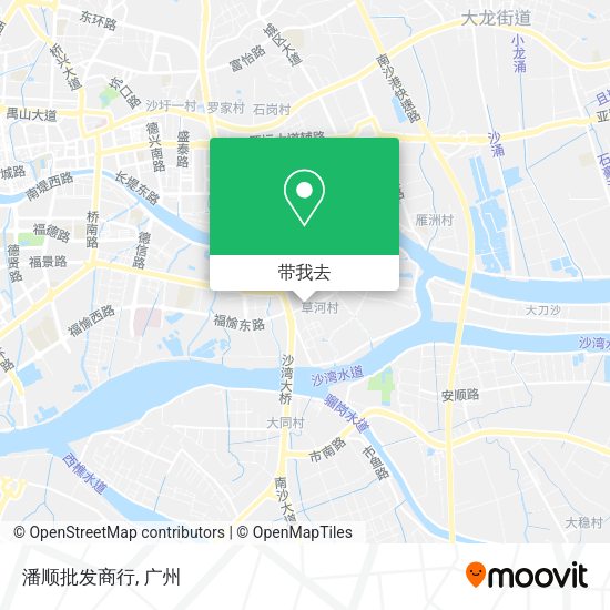 潘顺批发商行地图