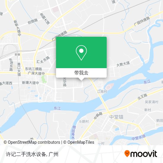 许记二手洗水设备地图