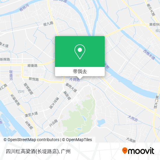 四川红高梁酒(长堤路店)地图