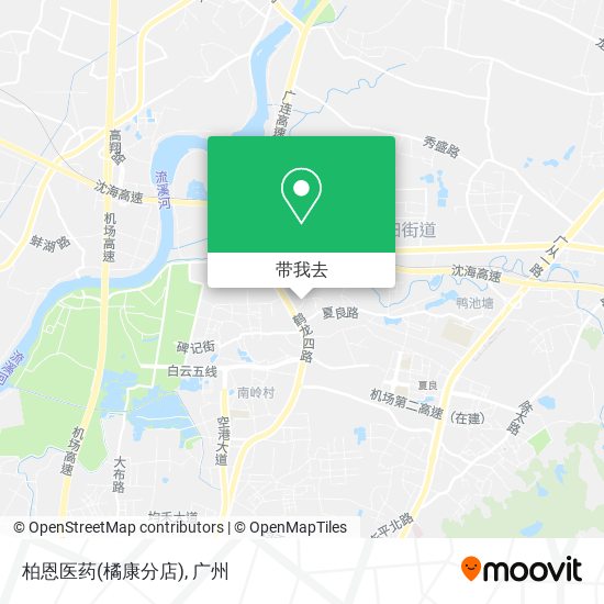 柏恩医药(橘康分店)地图
