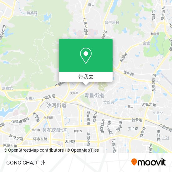 GONG CHA地图