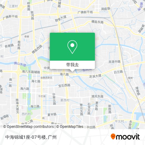 中海锦城1座-07号楼地图