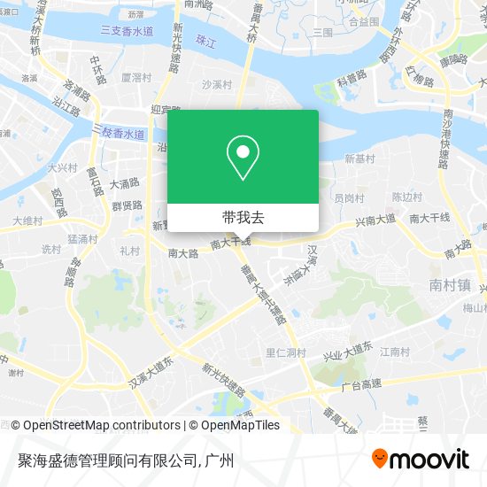 聚海盛德管理顾问有限公司地图