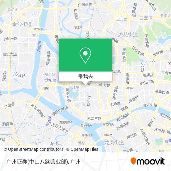 广州证券(中山八路营业部)地图