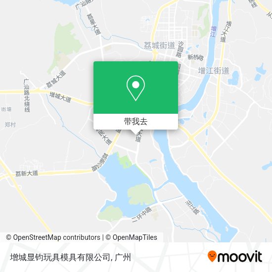 增城显钧玩具模具有限公司地图